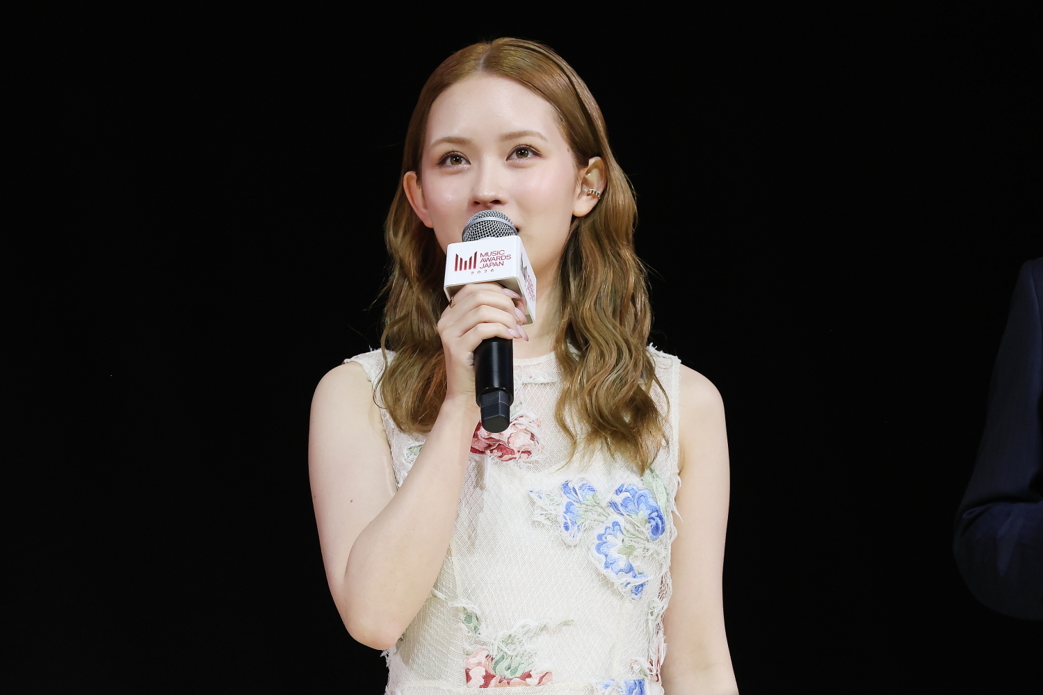 「『MUSIC AWARDS JAPAN 2026』ノミネート作品発表会」より畑芽育。